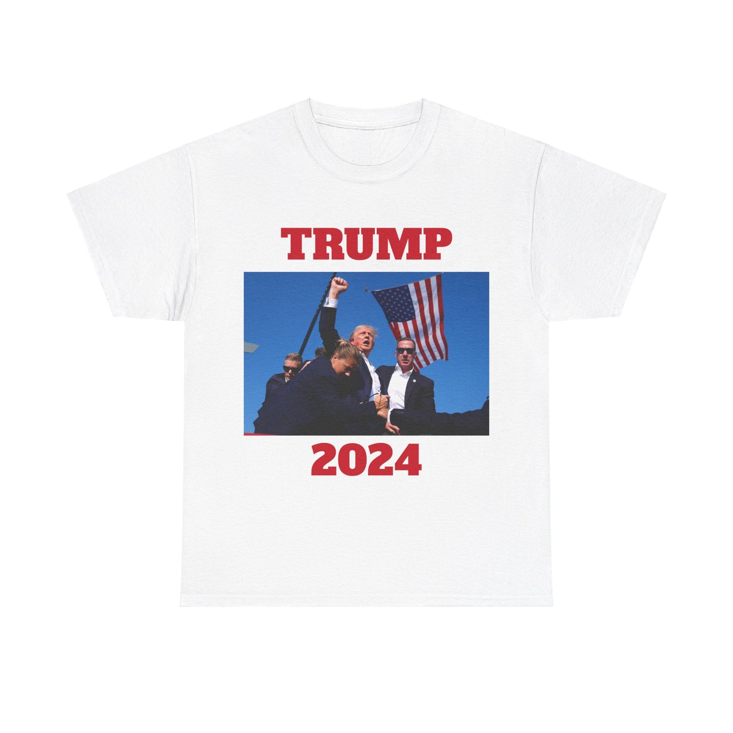 TRUMP 2024 Unisex Heavy Cotton Tee