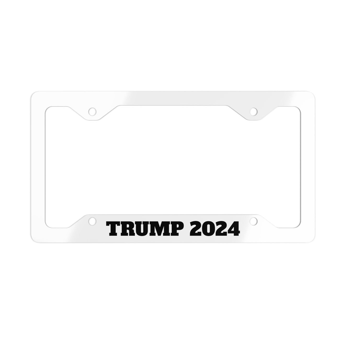 TRUMP 2024 Metal License Plate Frame