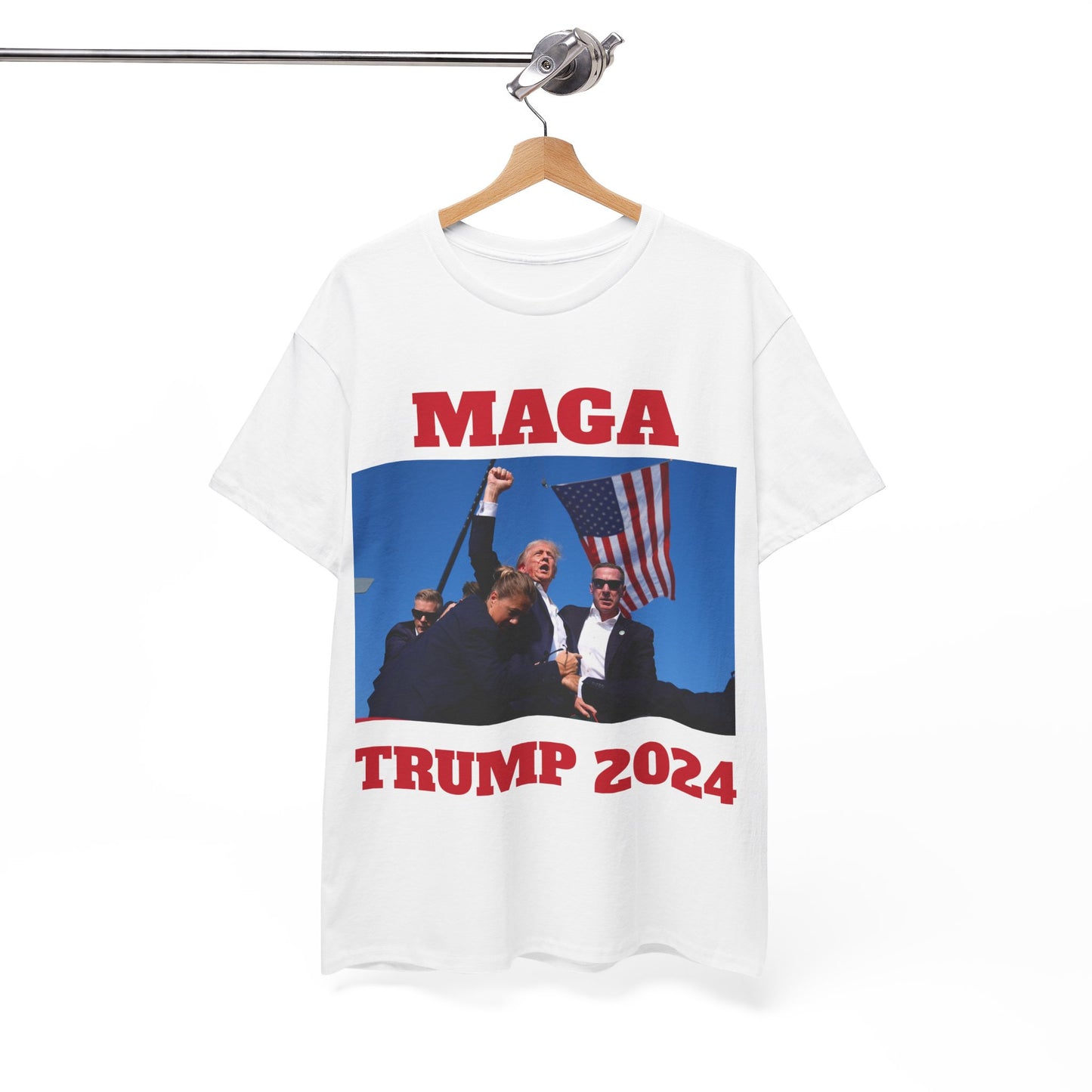 MAGA TRUMP 2024 Unisex Heavy Cotton Tee