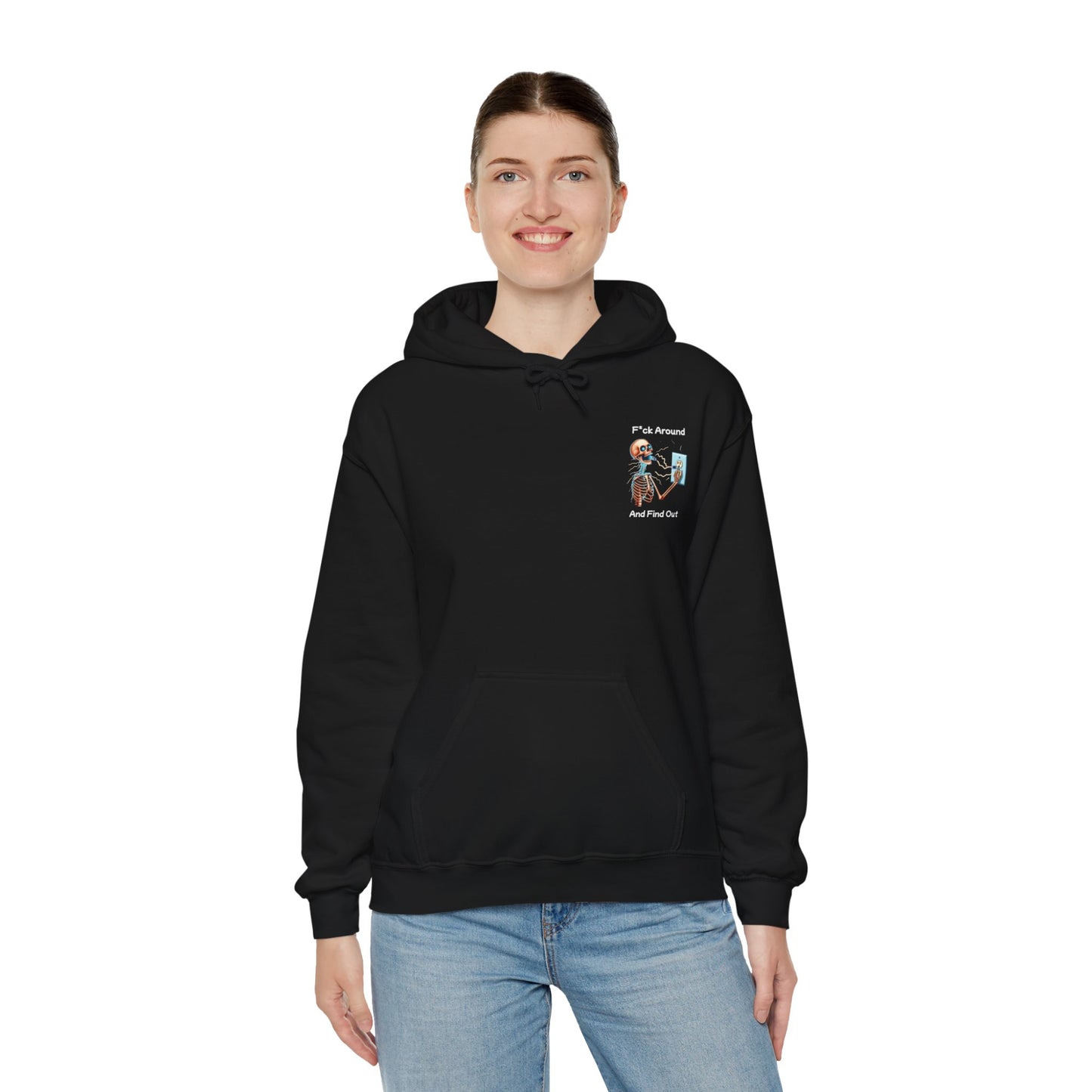 Unisex Heavy Blend™ F*ck Around and Find Out Hooded Sweatshirt