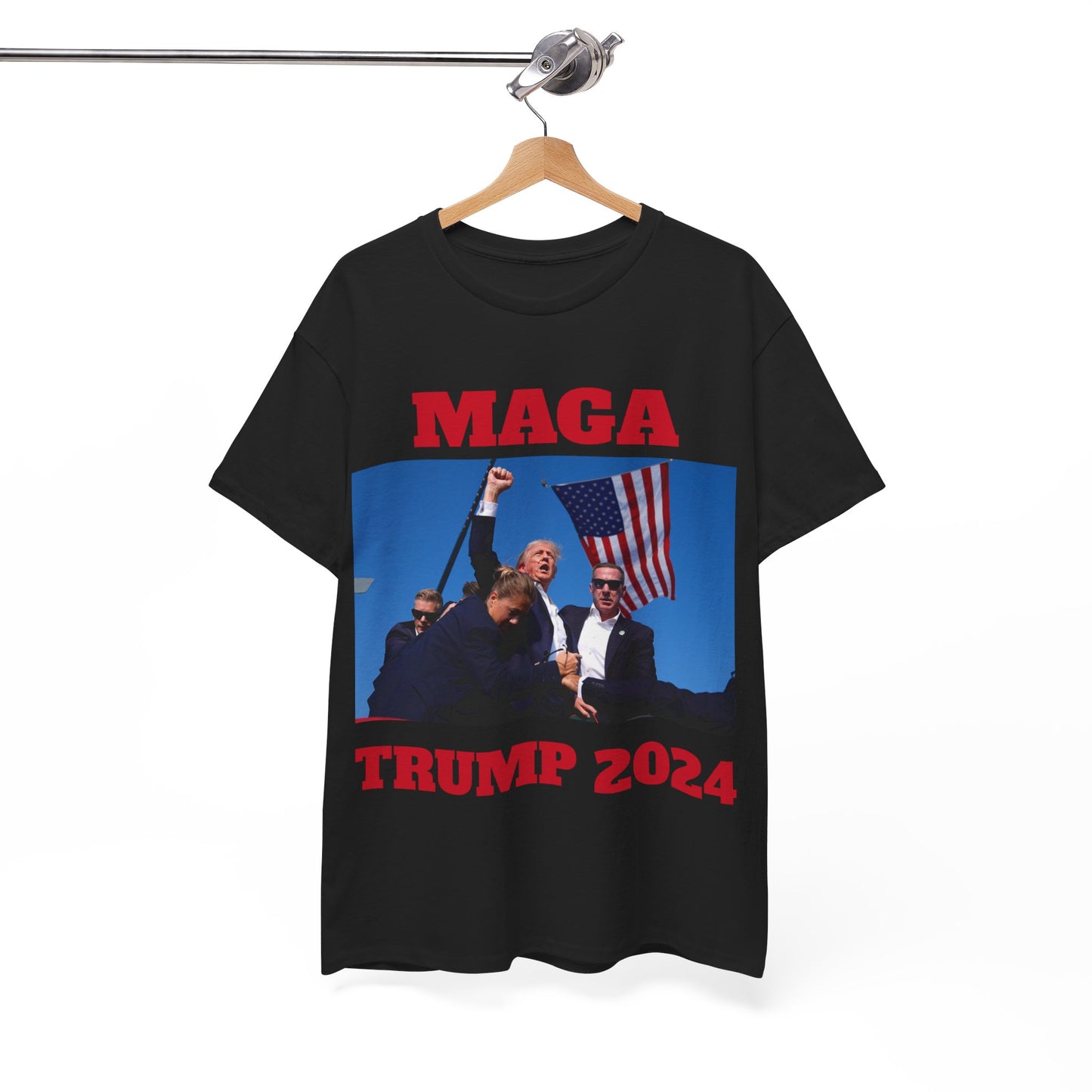 MAGA TRUMP 2024 Unisex Heavy Cotton Tee