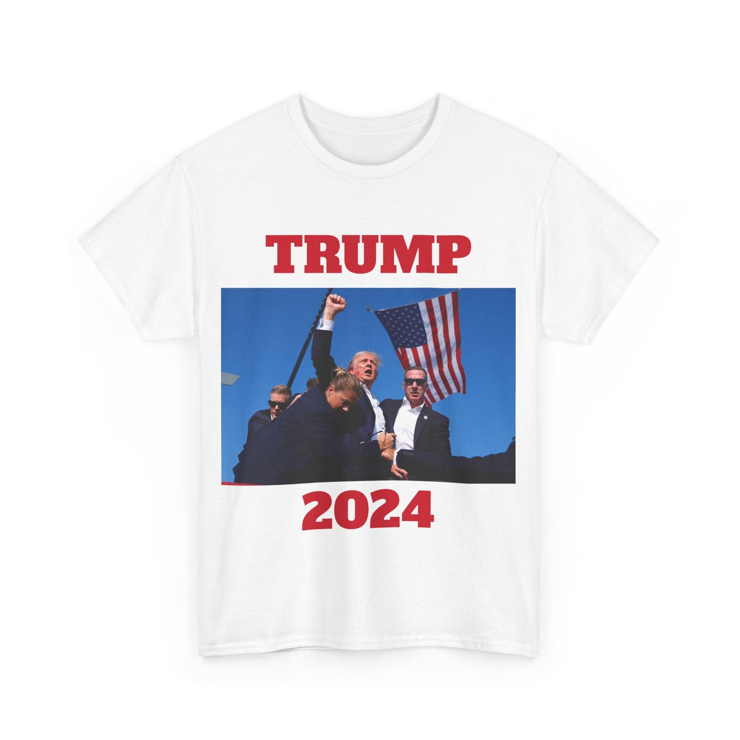 TRUMP 2024 Unisex Heavy Cotton Tee